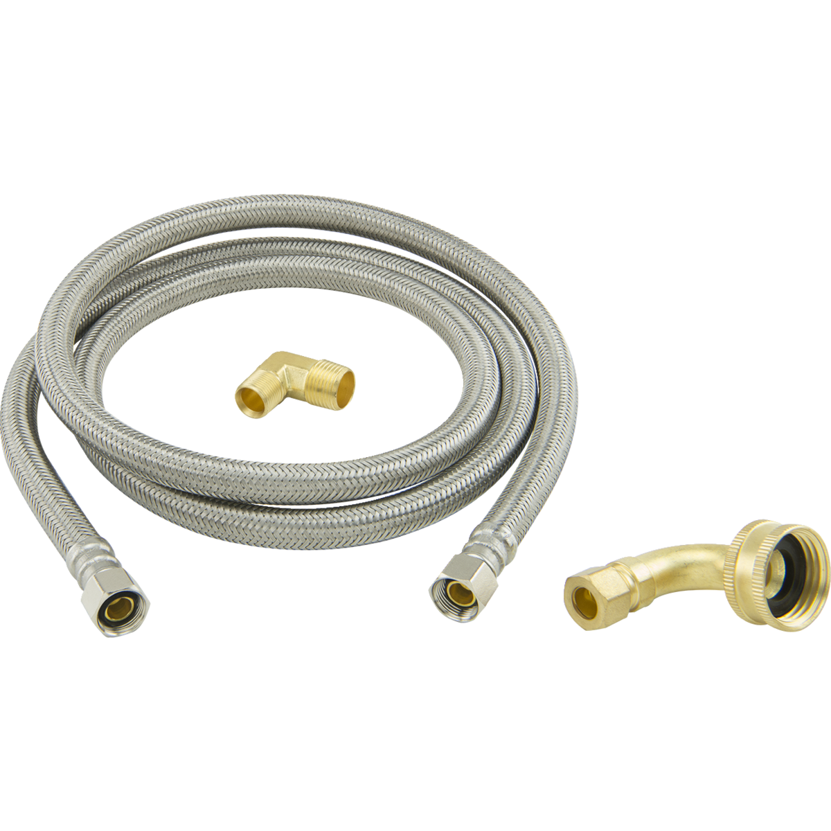 3/8 in. Comp x 3/8 in. Comp w/ 3/8 in. MIP Elbow & 3/4 in. Garden Hose